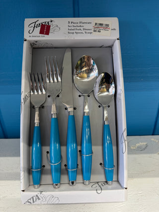 Fiesta Peacock Flatware Round Handle NIB