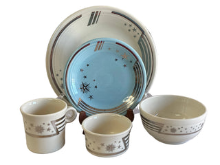 Fiesta FTCCO 5th Anniversary Constellation 5 Piece Place Setting Linen and Sky LAST SET
