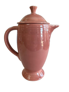 Vintage Fiesta Rose Coffee Pot  !!!