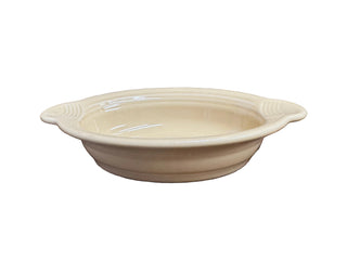 Fiesta Retired Oval Individual  Tab Casserole  Ivory