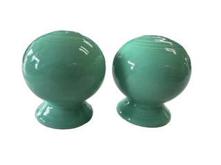 FIESTA SEAMIST BULB SALT & PEPPER SET RETIRED COLOR