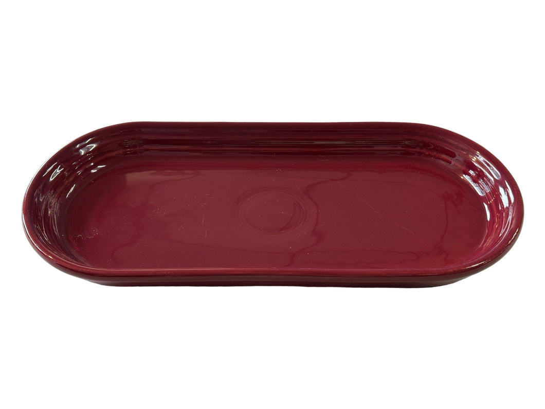 Fiesta Cinnabar Bread Tray  !!!