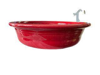 Fiesta 2 Quart Serving Bowl Scarlet