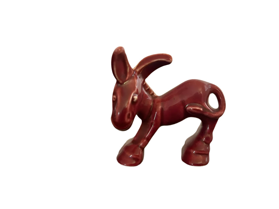 Vintage Fiesta Homer Laughlin  Harlequin Maroon Lamb