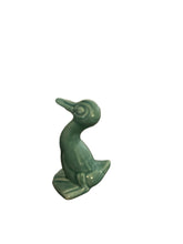 Load image into Gallery viewer, Vintage Fiesta Harlequin Spruce Green Duck
