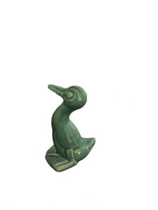 Vintage Fiesta Harlequin Spruce Green Duck