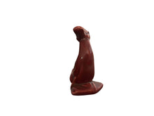 Load image into Gallery viewer, Vintage Fiesta Harlequin Maroon  Duck
