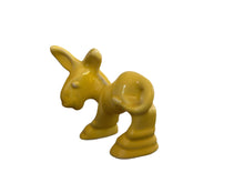 Load image into Gallery viewer, Vintage Fiesta Homer Laughlin  Harlequin Yellow Donkey
