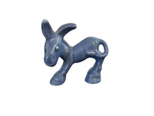 Load image into Gallery viewer, Fiesta Harlequin Mauve Blue Donkey
