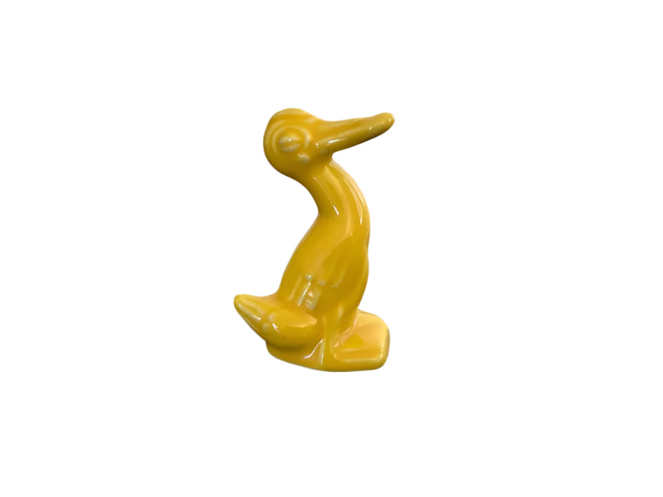 Vintage Fiesta Harlequin Yellow Duck