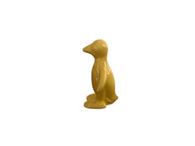 Load image into Gallery viewer, Vintage Fiesta Homer Laughlin Harlequin Yellow Penguin Figurine
