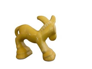 Vintage Fiesta Homer Laughlin  Harlequin Yellow Donkey