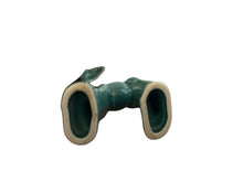 Load image into Gallery viewer, Vintage Fiesta Harlequin Spruce Donkey
