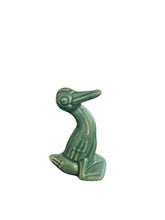 Load image into Gallery viewer, Vintage Fiesta Harlequin Spruce Green Duck
