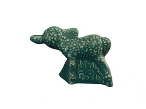 Vintage Fiesta Homer Laughlin  Harlequin Spruce Green Lamb