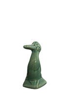 Load image into Gallery viewer, Vintage Fiesta Harlequin Spruce Green Duck
