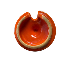 Vintage Fiesta RED Mustard Jar