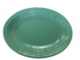Fiesta Retired Seamist Medium Serving Oval Platter