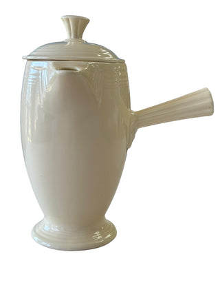 Vintage Fiesta Demitasse IVORY Coffee Pot