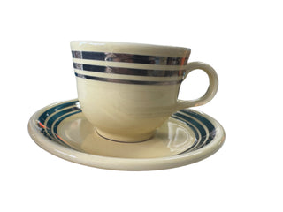 Fiesta HLCCA Platinum Stripe Cup & Saucer