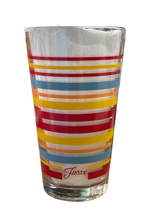 Fiesta Glass Iced Tea Glasses