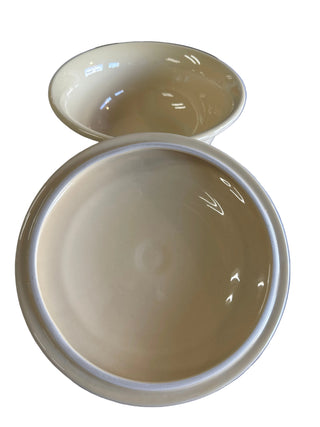 Fiesta Retired Ivory Casserole