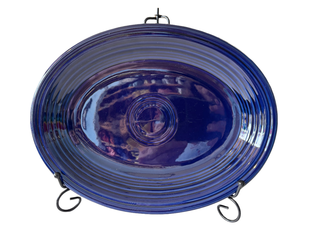 Fiesta Medium Platter Cobalt  11.9