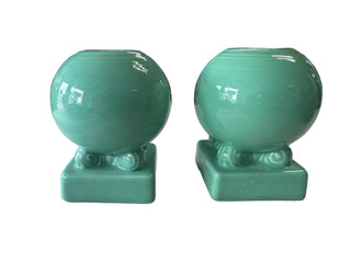 Fiesta P86 Seamist Ball Candle Holder Set