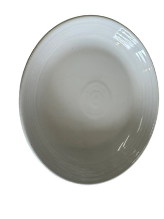 Fiesta Luncheon Bowl Plate White