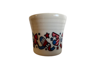 Fiesta OUTLET EXCLUSIVE 4TH Of July Shot Glass