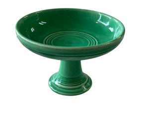 Vintage Fiesta Green Sweets Comport Marked