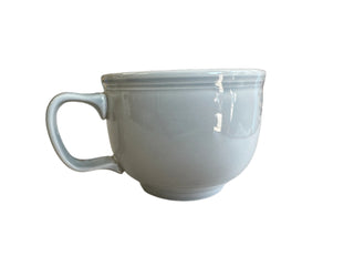 Fiesta Large Jumbo Soup Chili Mug Pearl Gray Mug 4.5" 16oz