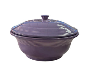 Fiesta Lilac Covered Casserole