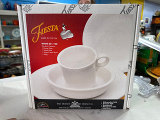 Fiesta 4pc Place Setting White
