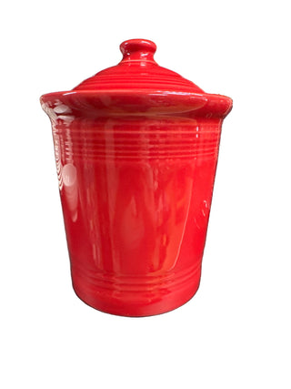 Fiesta Medium Scarlet Canister