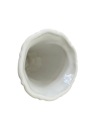 Fiesta White 8" Vase Limited made