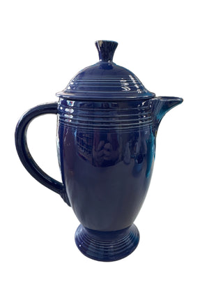 Vintage Fiesta Cobalt Blue Coffee Server