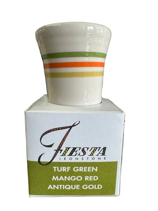 Fiesta Ironstone  Color Limited Edition FTCCO 2026 Conference Shot Glass Striped Lines