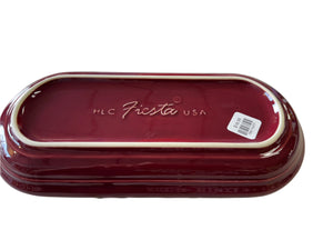 Fiesta Claret Bread Tray