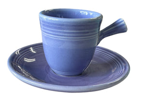 Fiesta Lilac Gray Hue Demitasse Demi Cup & Saucer   NEEW