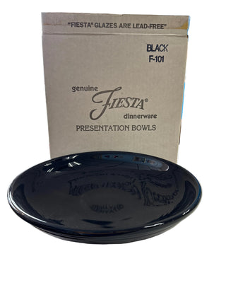 Fiesta Black Presentation Bowl NIB
