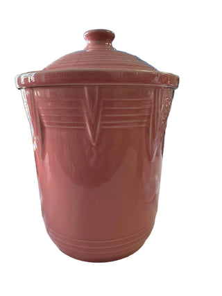 Fiesta Large Chevron Peony Canister