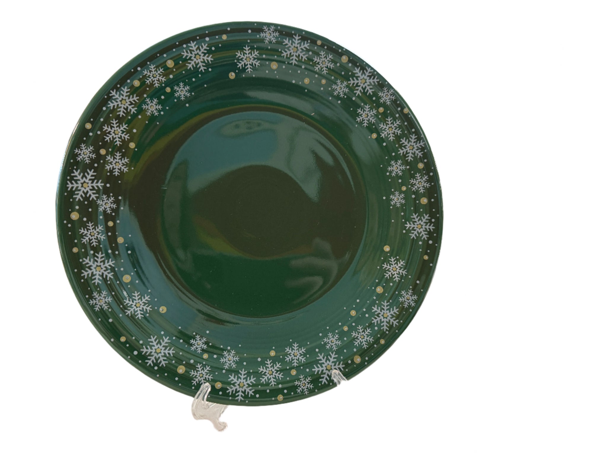 Fiesta Jade Snowflake Luncheon