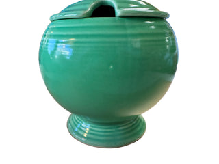 Vintage Fiesta Original Green Marmalade Jar.