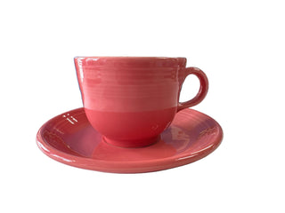 Fiesta Flamingo Teacup & Saucer