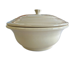 Fiesta Retired Ivory Casserole