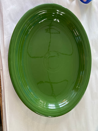 Vintage Fiesta Forrest Green Platter