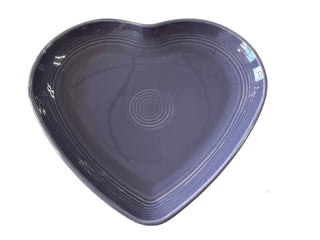 Fiesta Lavender Heart Plate Limited made