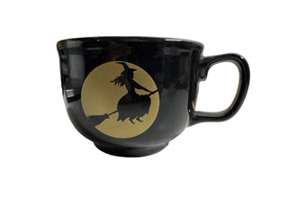 Fiesta Jumbo Mug Moon Lit Witch, BLACK HTF