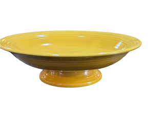 FIESTA VINTAGE FOOTED 12" COMPORT (COMPOTE) Yellow